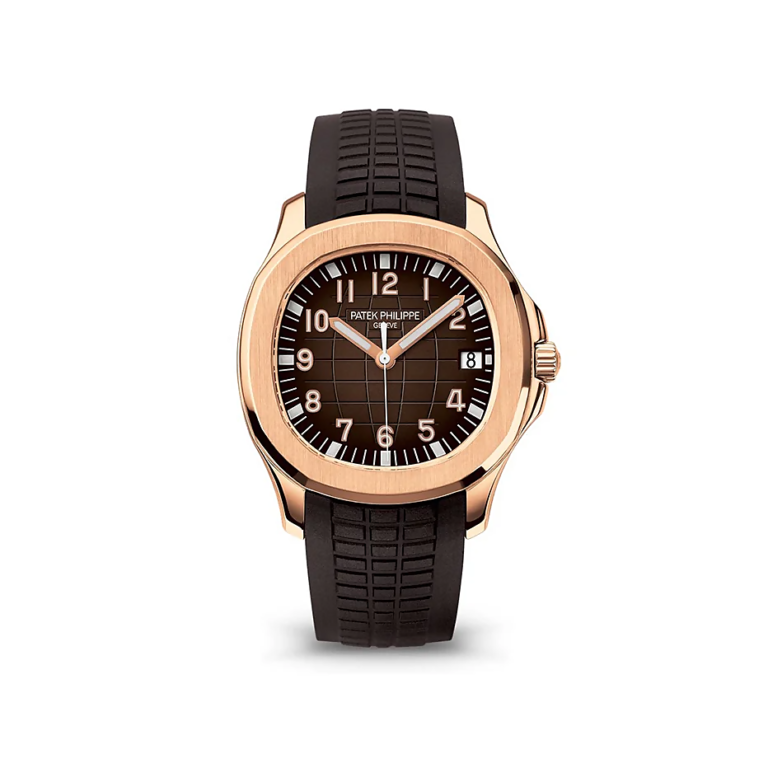 Its modest yet striking look makes the Aquanaut 5167R stand out. The case is strong and has an estate gold that gives an attractive glow. The case measures 40mm across, making it perfect for both sporty activities and elegant events. It is instantly recognizable because of its eight-sided shape, which is rounded like a cushion on these watches.