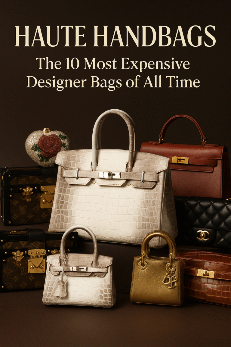 Read more about the article Haute Handbags: 10 Most Expensive Designer Bags of All Time