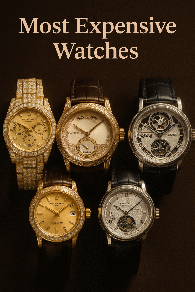 Read more about the article Timeless Icons: The 10 Most Expensive Watches Ever Made